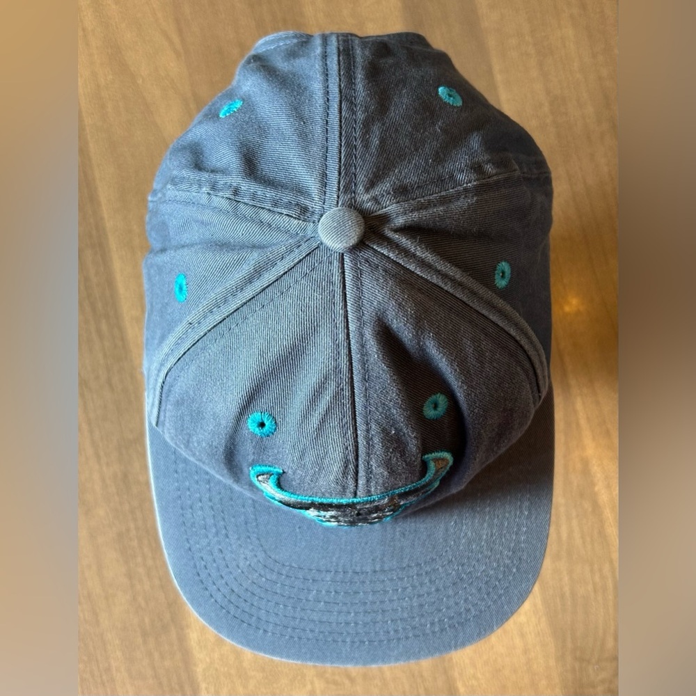 NBA Chicago Bulls Adult Gray and Teal Blue Embroidered SnapBack Baseball Cap - Picture 6 of 13